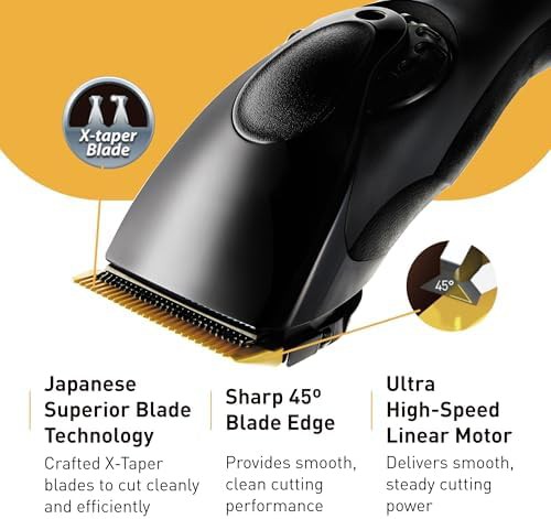 Professional Hair Clipper with Titanium Blades — photo 3