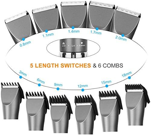 Titanium cordless clipper and hairdressing cape set — photo 3