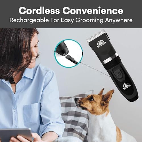 Professional cordless thick coat pet clipper — photo 5