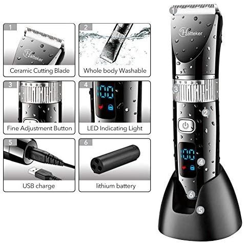 USB Rechargeable Ceramic Blade Clipper Set — photo 5