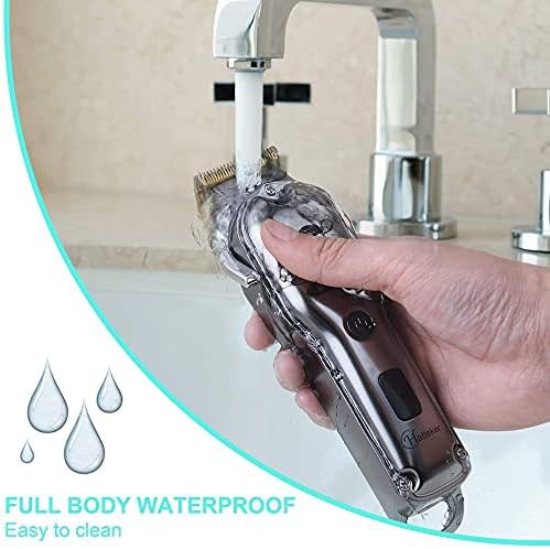 Professional Waterproof Stainless Steel Hair Clipper — photo 4