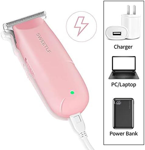 Pink mini portable hair cutting kit — photo 4