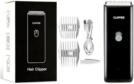 Black ceramic blade pet trimmer for grooming