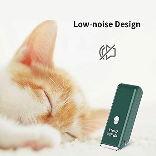 Green cordless pet grooming kit for dogs — photo 4