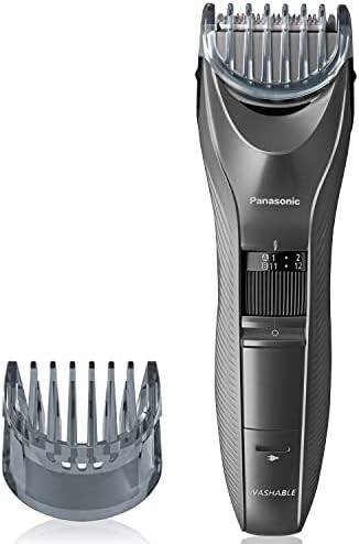 Silver Cordless Clipper with Adjustable Blades