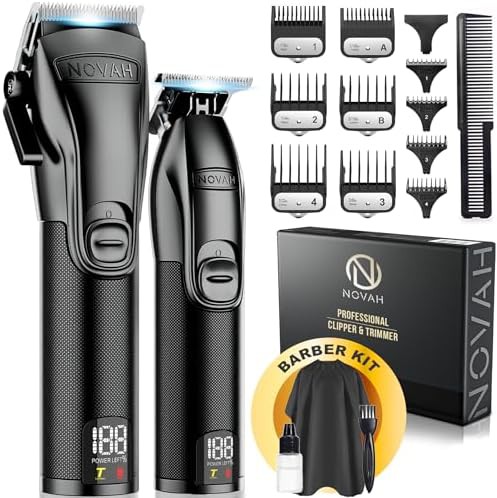 Professional cordless fade grooming kit