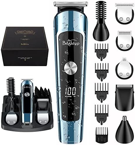 Cordless Waterproof Grooming Kit with LED Display