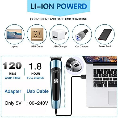 Cordless Waterproof Grooming Kit with LED Display — photo 4