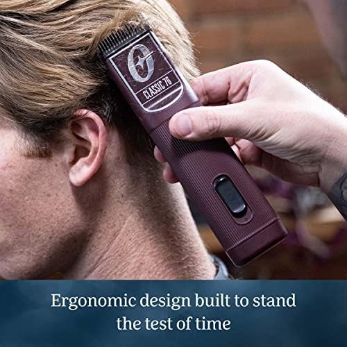 Burgundy Cordless C76 Professional Hair Clipper — photo 5