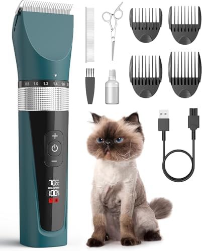 Waterproof Five Speed Cat Clippers