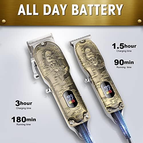 Zero gapped T-blade clipper and trimmer set — photo 4