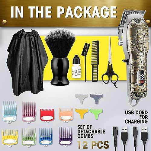 Zero gapped T-blade clipper and trimmer set — photo 5