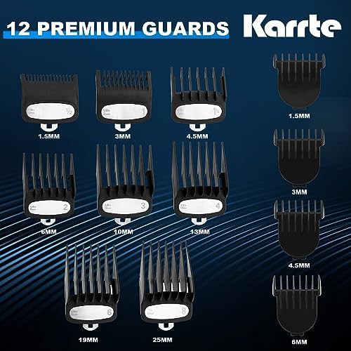 Professional cordless barber clipper and trimmer kit — photo 3