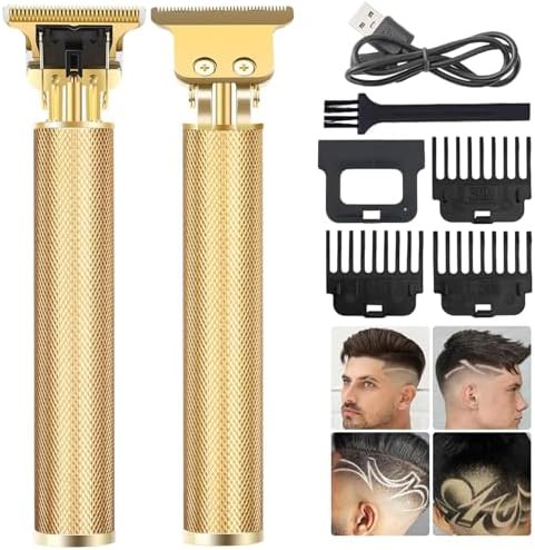 Stainless steel T-blade cordless trimmer