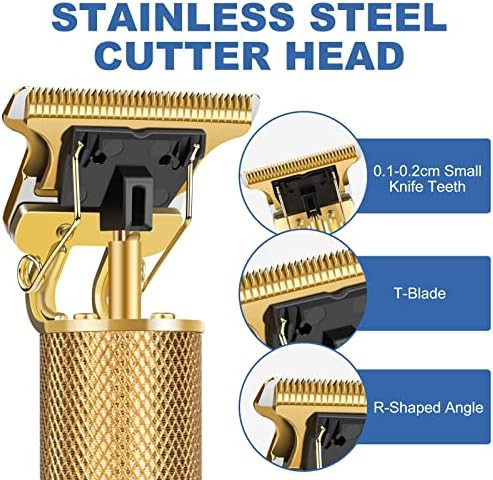 Stainless steel T-blade cordless trimmer — photo 3