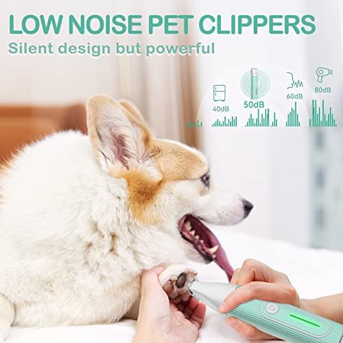 Quiet Cordless Pet Hair and Nail Clipper — photo 3