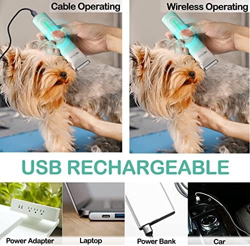 Quiet Cordless Pet Hair and Nail Clipper — photo 5
