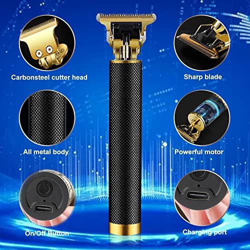 Black cordless zero gapped hair trimmer — photo 3