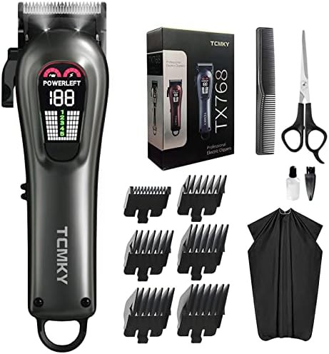 LED display clipper and trimmer set