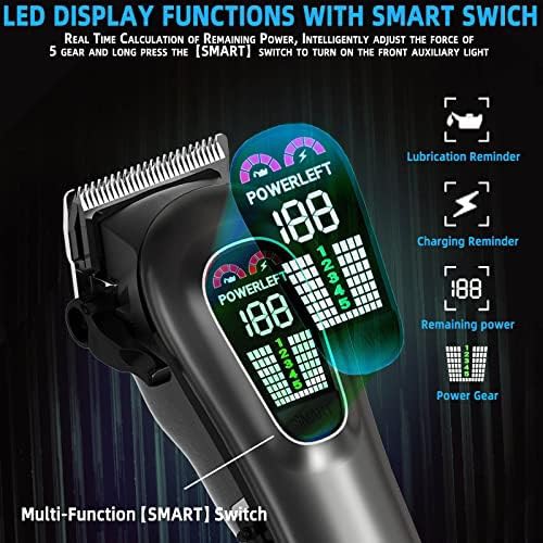 LED display clipper and trimmer set — photo 5