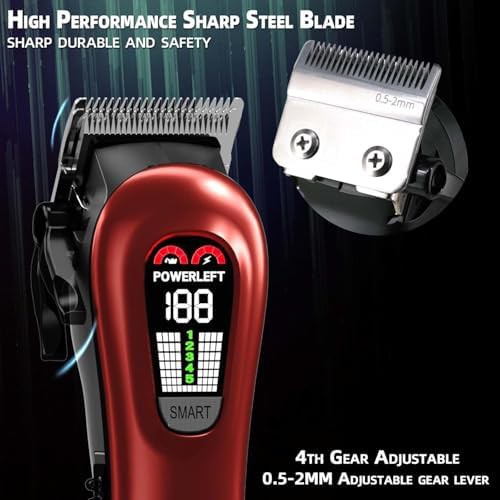 Rechargeable barber clipper kit — photo 4