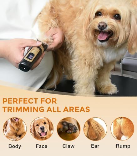 Four speed cordless dog grooming clippers — photo 5