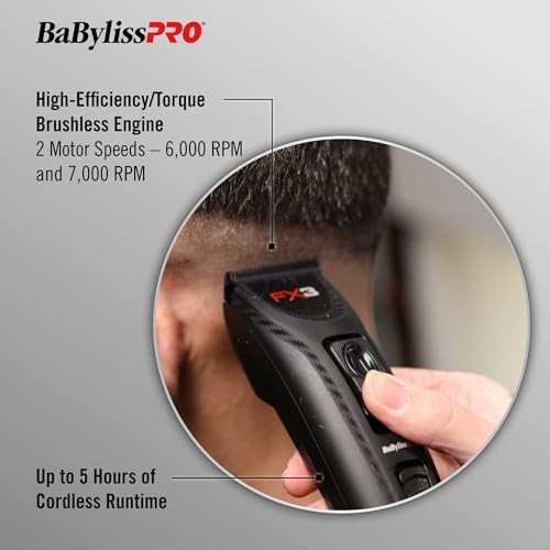 High-torque professional hair clipper — photo 3