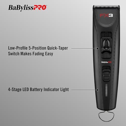High-torque professional hair clipper — photo 4