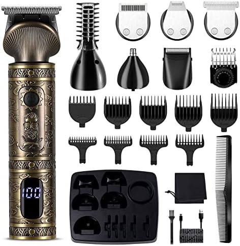 Seven in one zero gapped trimmer