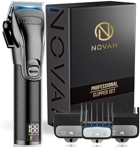 Electric cordless barber fade clipper