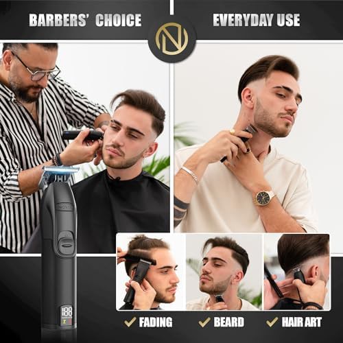 Professional cordless T-blade hair trimmer — photo 3
