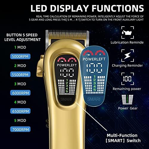 Smart Rechargeable Clipper with Auxiliary Light — photo 5