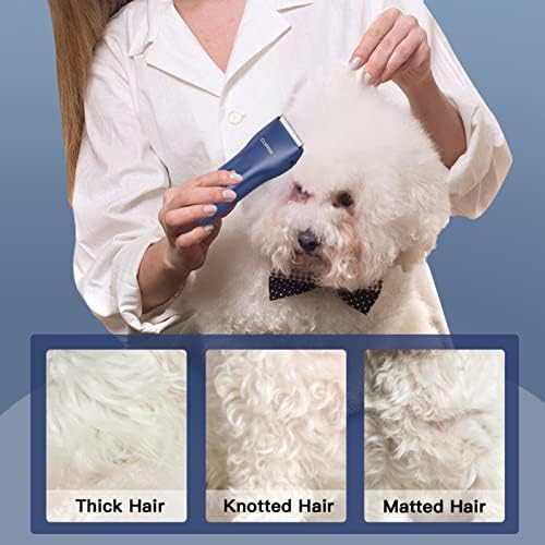 Waterproof cordless pet grooming shaver kit — photo 4