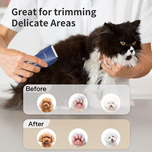 Waterproof cordless pet grooming shaver kit — photo 5