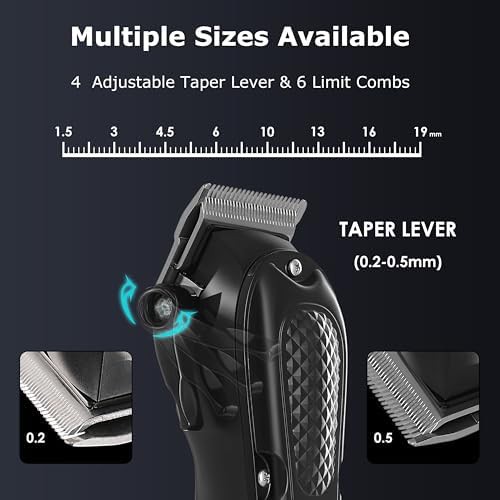 KM-1071 Four Speed Adjustable Hair Clipper — photo 3