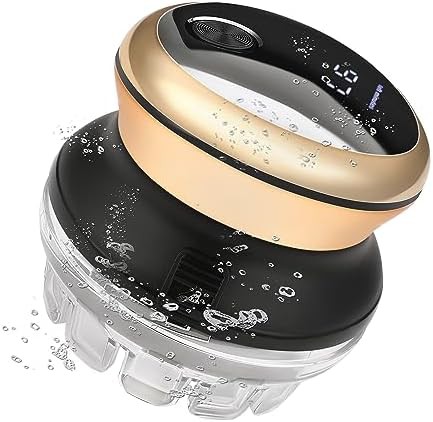 Gold Automatic Circular Self Haircut Trimmer