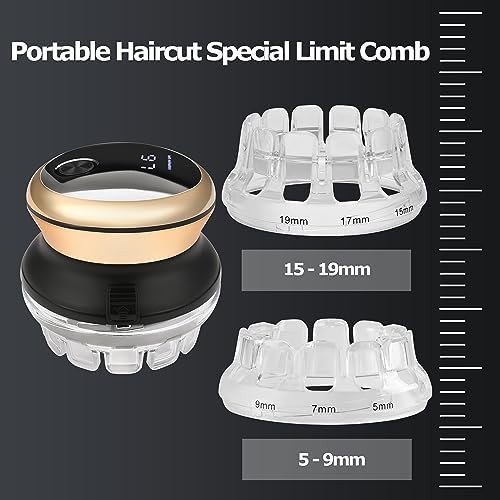 Gold Automatic Circular Self Haircut Trimmer — photo 4