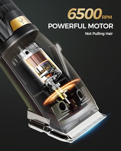 Gold and black precision trimmer with LED — photo 5