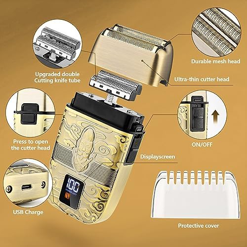 Titanium professional cordless barber clipper — photo 3