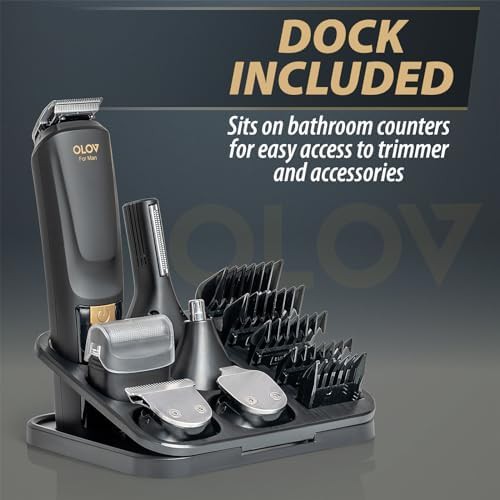 Rechargeable Mens Grooming Kit with Dock — photo 5