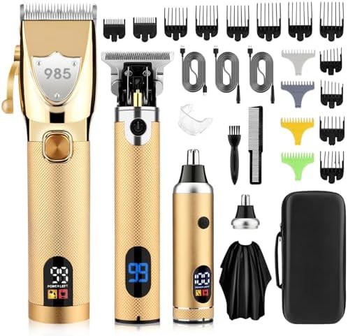 Complete Nose and Beard Trimmer Set