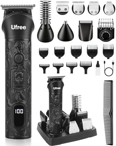Seven in One Beard Trimmer Grooming Kit