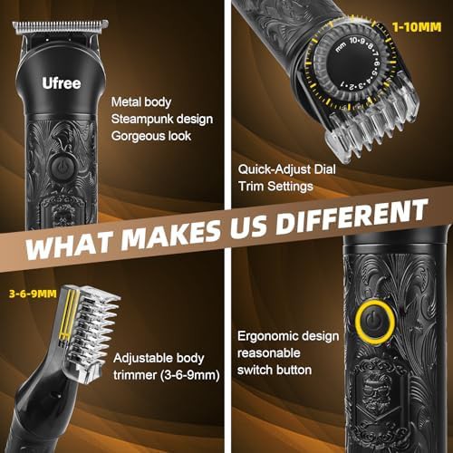 Seven in One Beard Trimmer Grooming Kit — photo 5