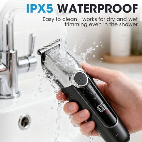 Waterproof five in one electric beard trimmer — photo 4