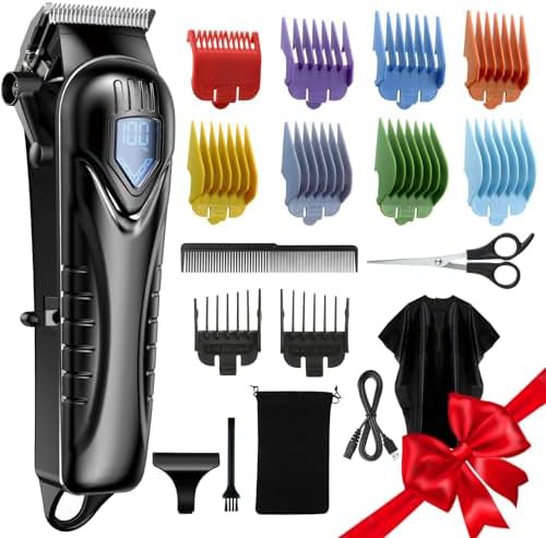Quiet clipper and trimmer grooming set