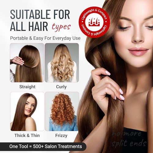 Mini cordless split end hair trimmer — photo 3