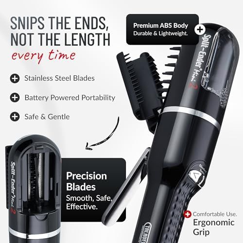 Mini cordless split end hair trimmer — photo 4