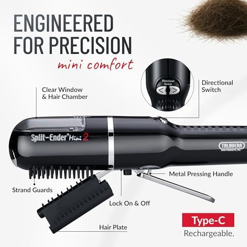 Mini cordless split end hair trimmer — photo 5