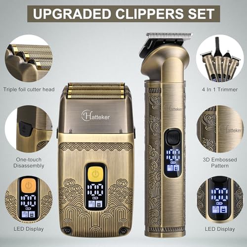 Cordless Clipper and Foil Shaver Kit — photo 3