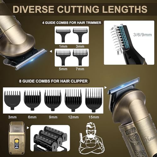 Cordless Clipper and Foil Shaver Kit — photo 5